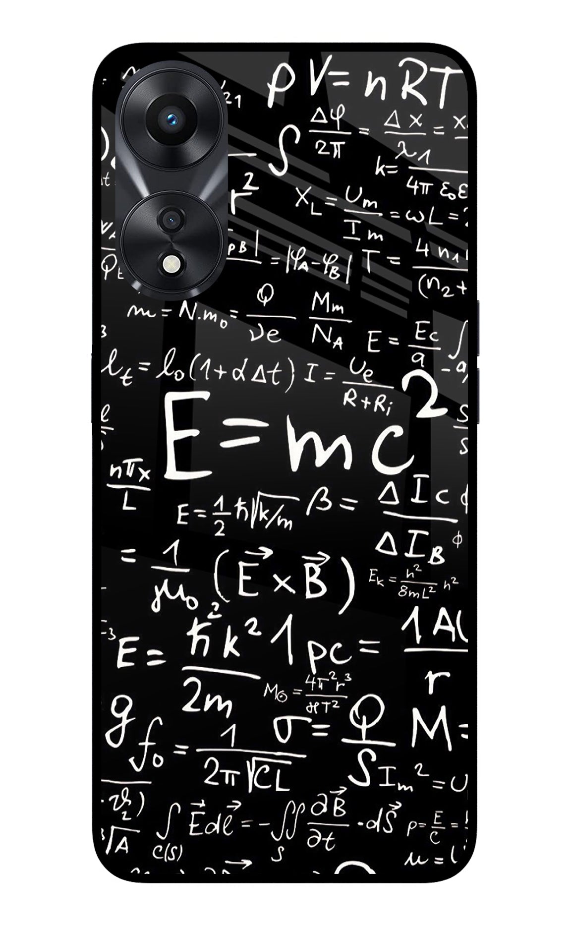 Physics Formula Oppo A78 5G Back Cover