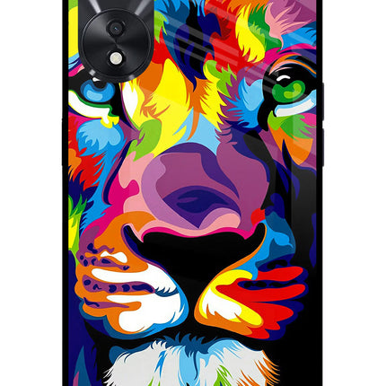 Lion Oppo A78 5G Glass Case