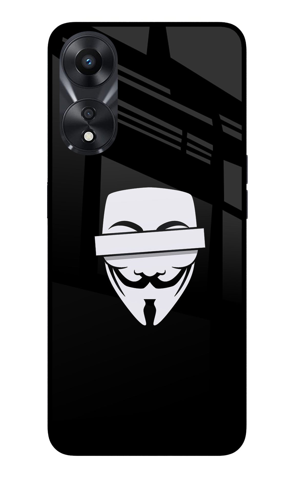 Anonymous Face Oppo A78 5G Back Cover