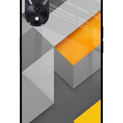 Abstract Oppo A78 5G Glass Case