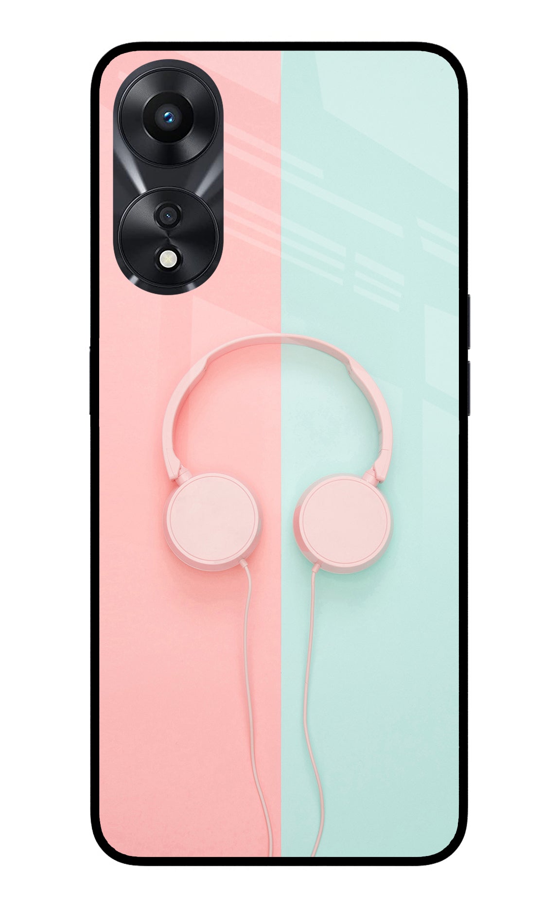 Music Lover Oppo A78 5G Glass Case