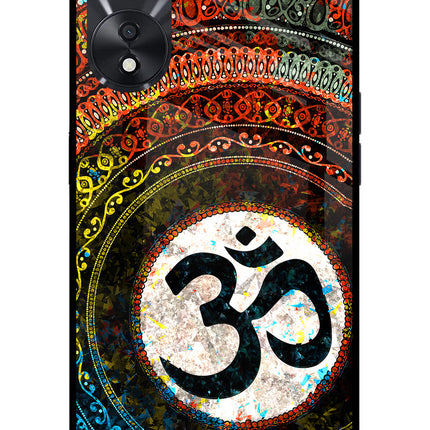 Om Cultural Oppo A78 5G Glass Case