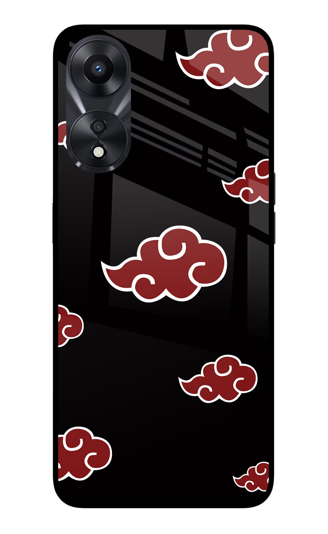 Akatsuki Oppo A78 5G Glass Case Back Cover by Casekaro