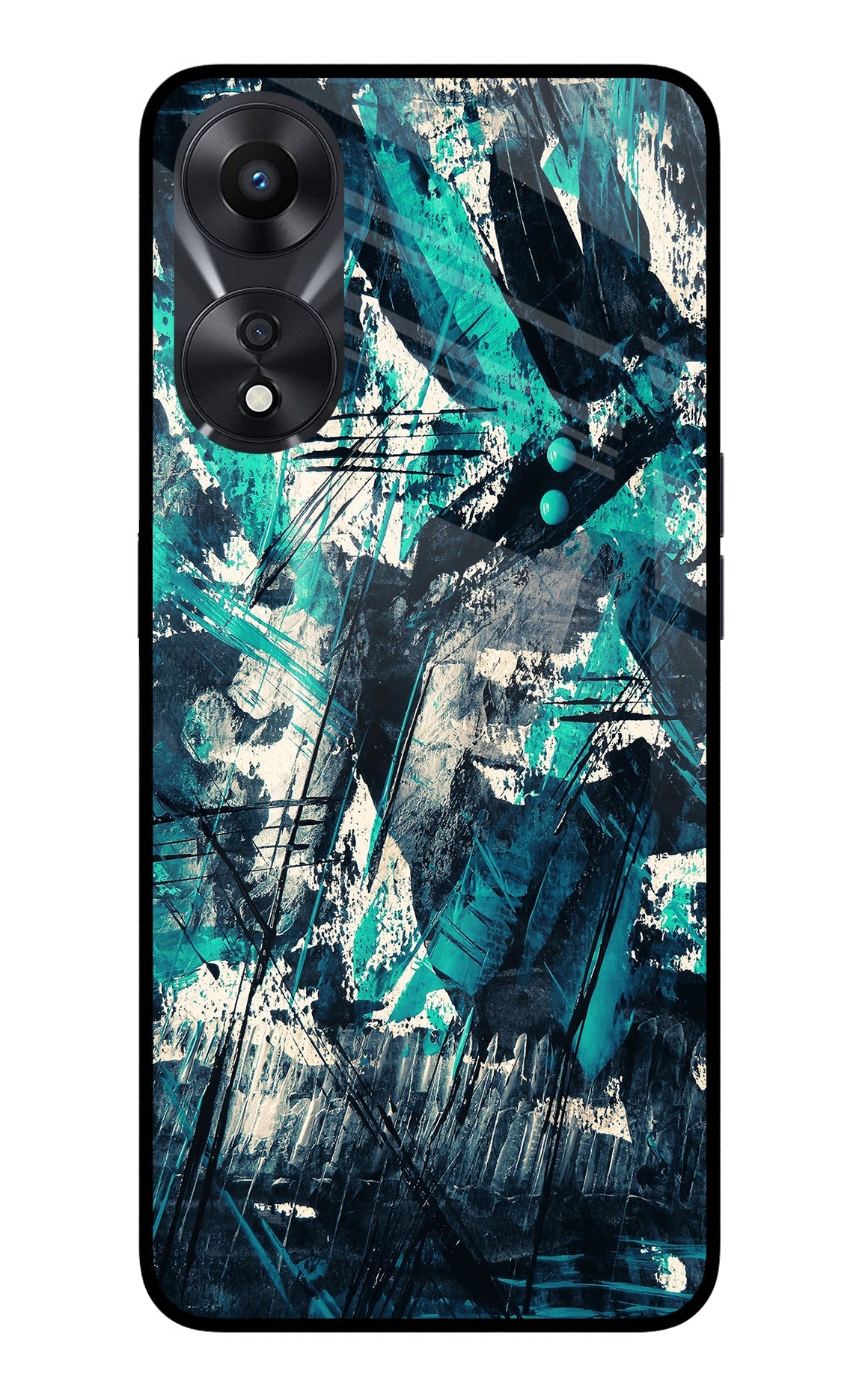 Artwork Oppo A78 5G Glass Case