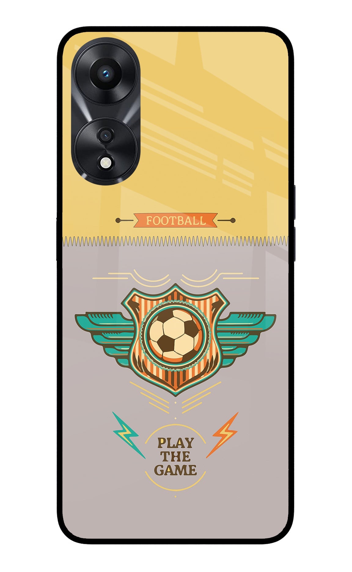 Football Oppo A78 5G Back Cover