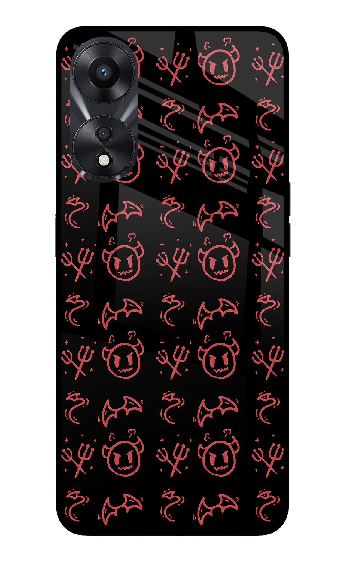 Devil Oppo A78 5G Back Cover