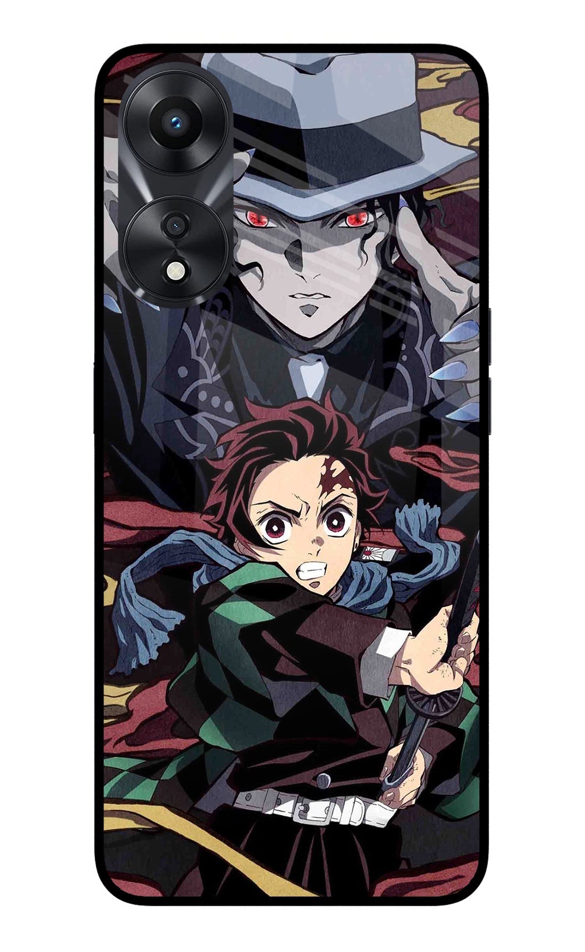 Demon Slayer Oppo A78 5G Glass Case