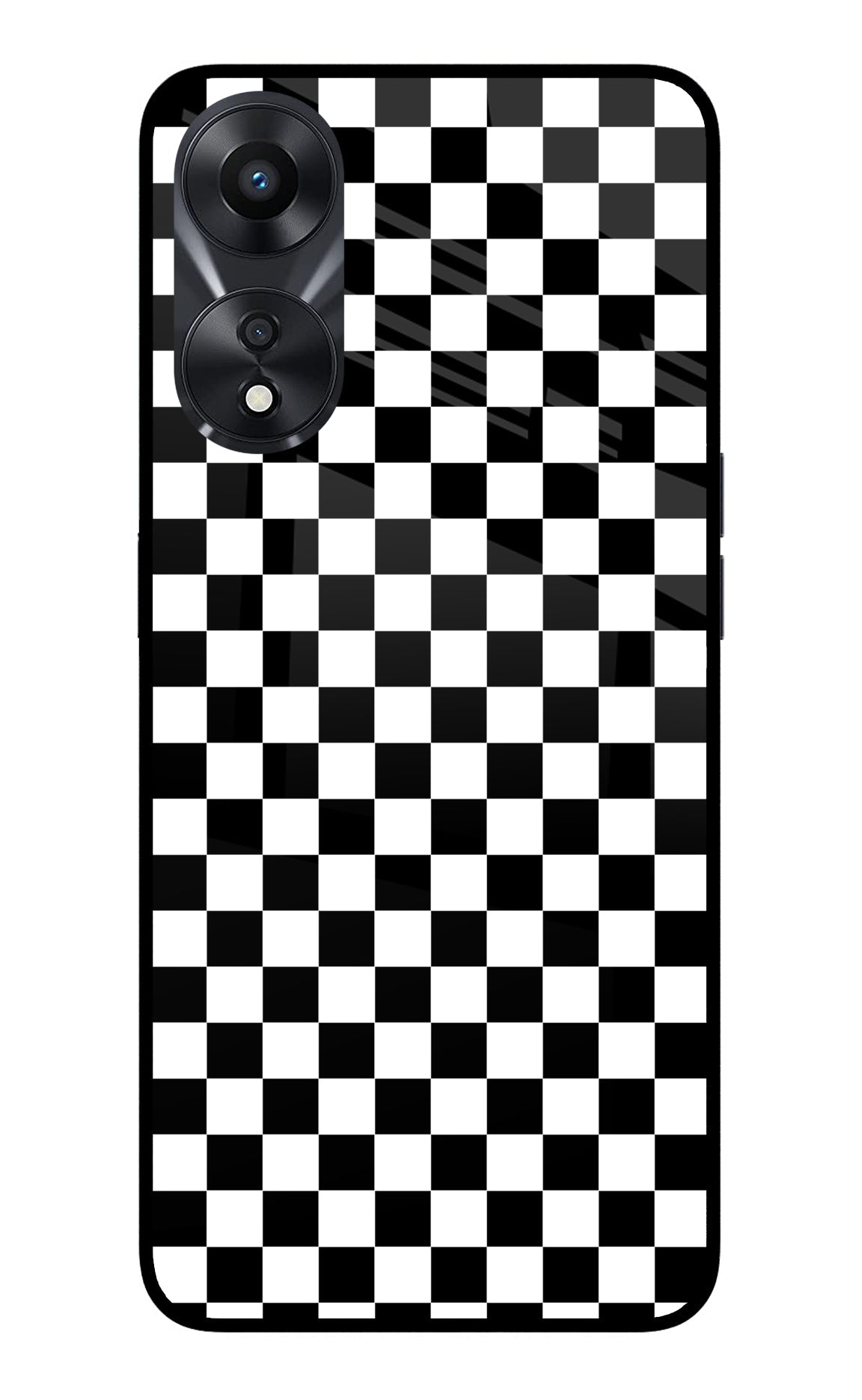 Chess Board Oppo A78 5G Glass Case