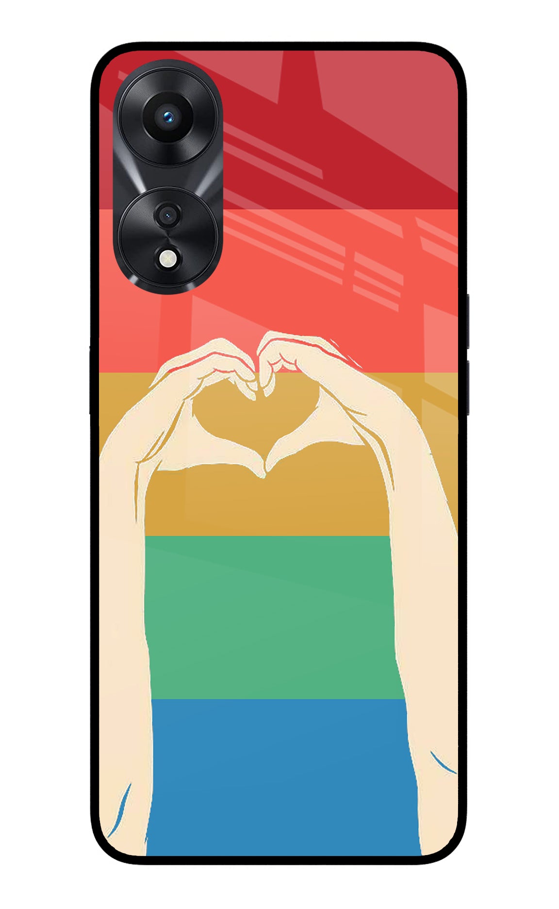 Vintage Love Oppo A78 5G Back Cover