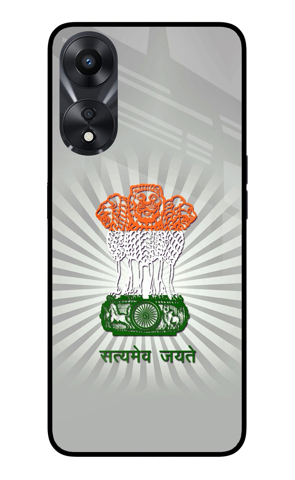 Satyamev Jayate Art Oppo A78 5G Back Cover