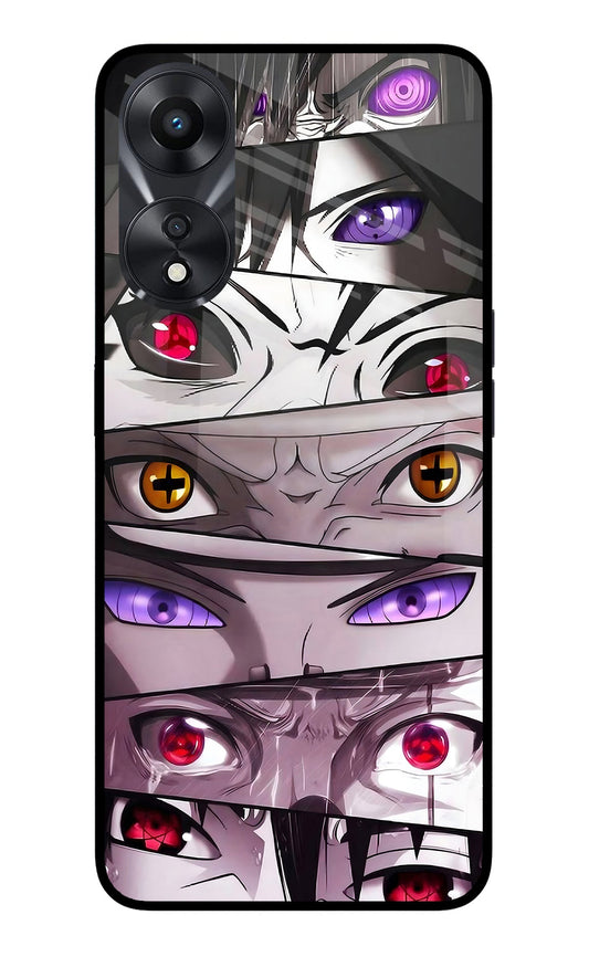 Naruto Anime Oppo A78 5G Glass Case