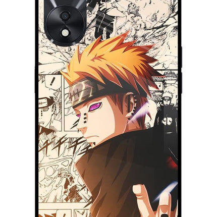 Pain Anime Oppo A78 5G Glass Case Back Cover by Casekaro