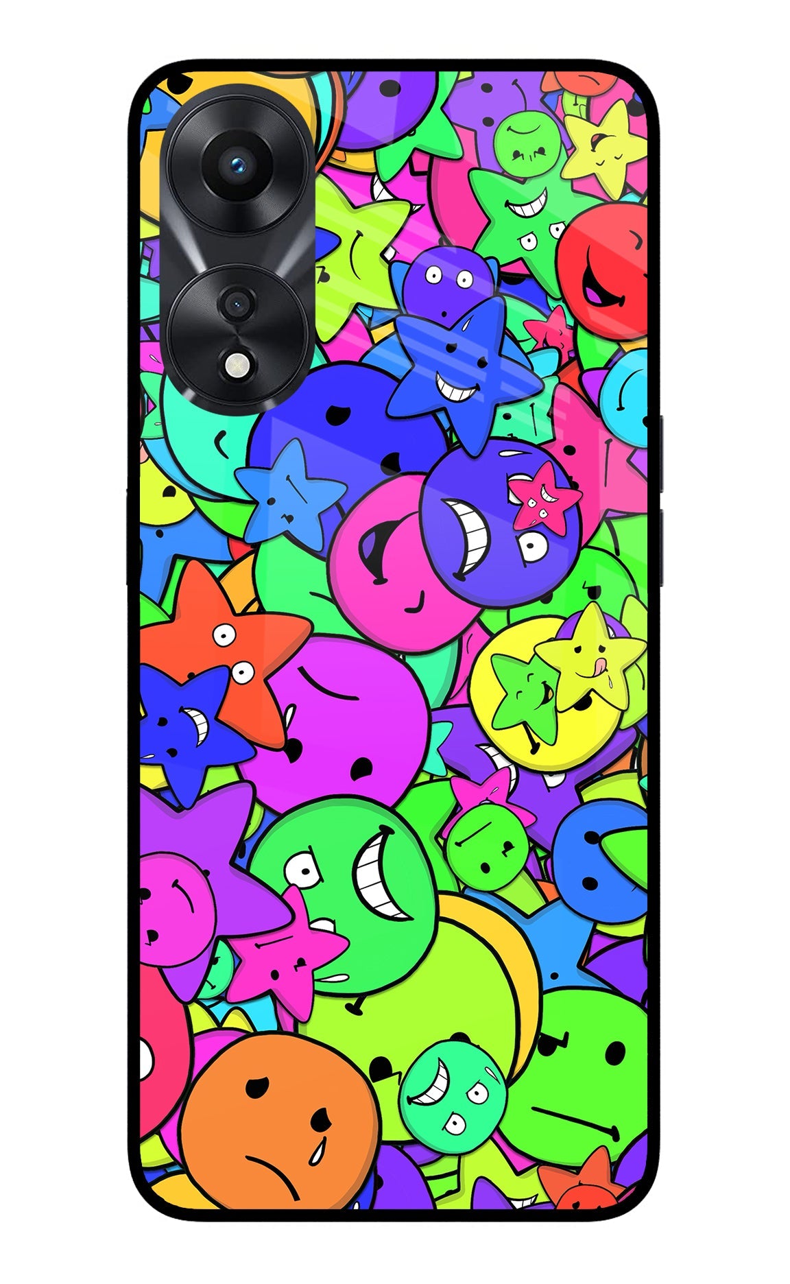 Fun Doodle Oppo A78 5G Back Cover