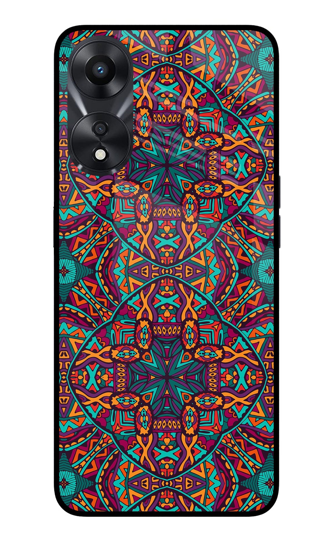 Colour Mandala Oppo A78 5G Back Cover