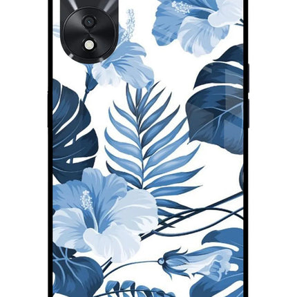 Fabric Art Oppo A78 5G Glass Case