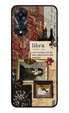 Libra Zodiac Oppo A78 5G Glass Case