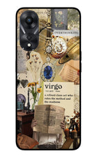 Virgo Zodiac Oppo A78 5G Glass Case
