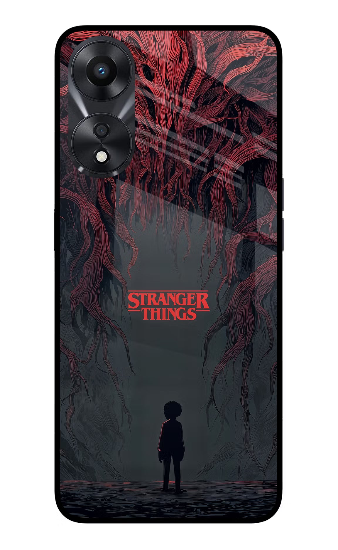 Ordinary Things Dark Side Oppo A78 5G Glass Case Back Cover by Casekaro