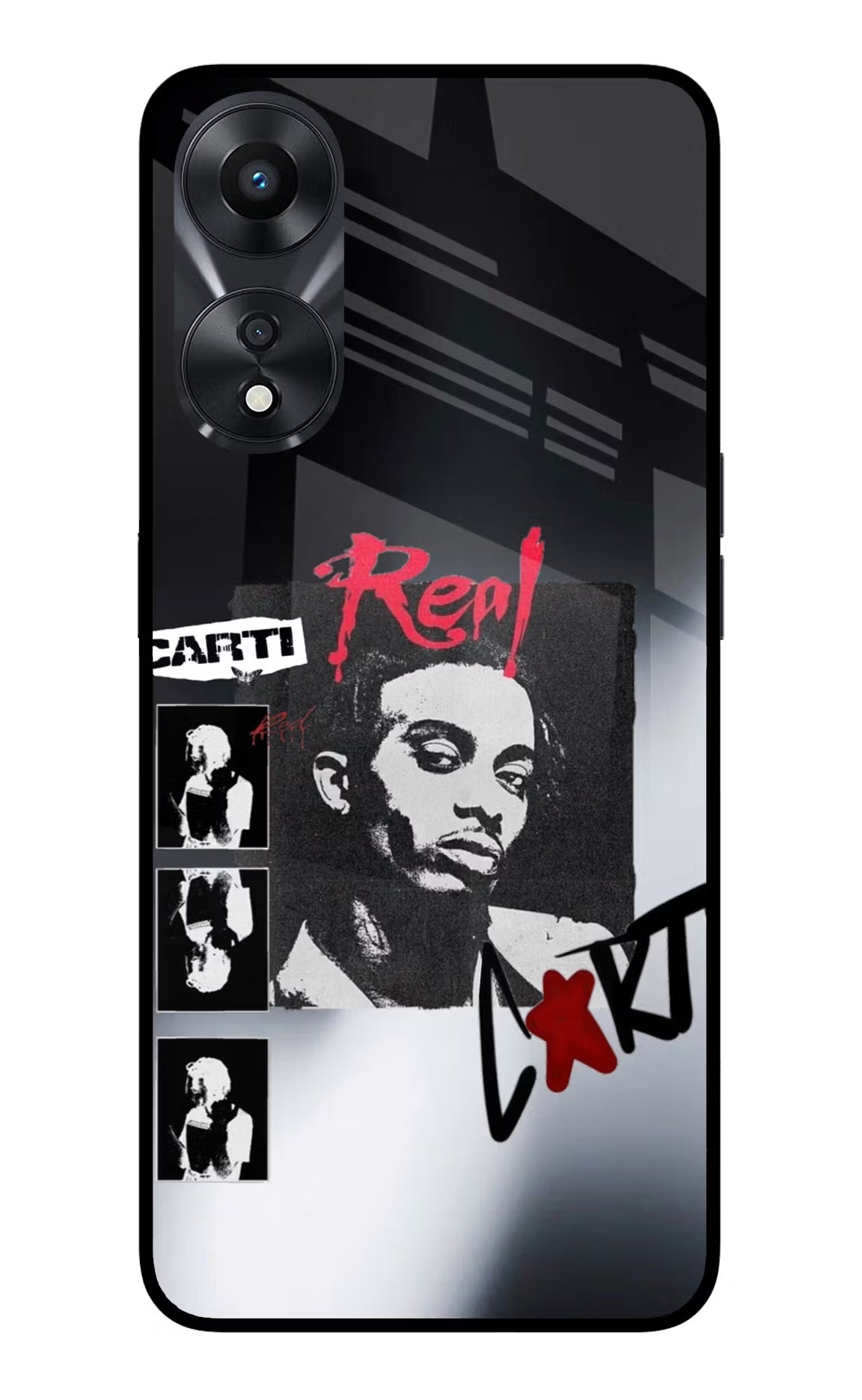 Playboi Carti Oppo A78 5G Glass Case Back Cover by Casekaro