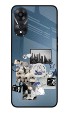 Miffy Oppo A78 5G Glass Case