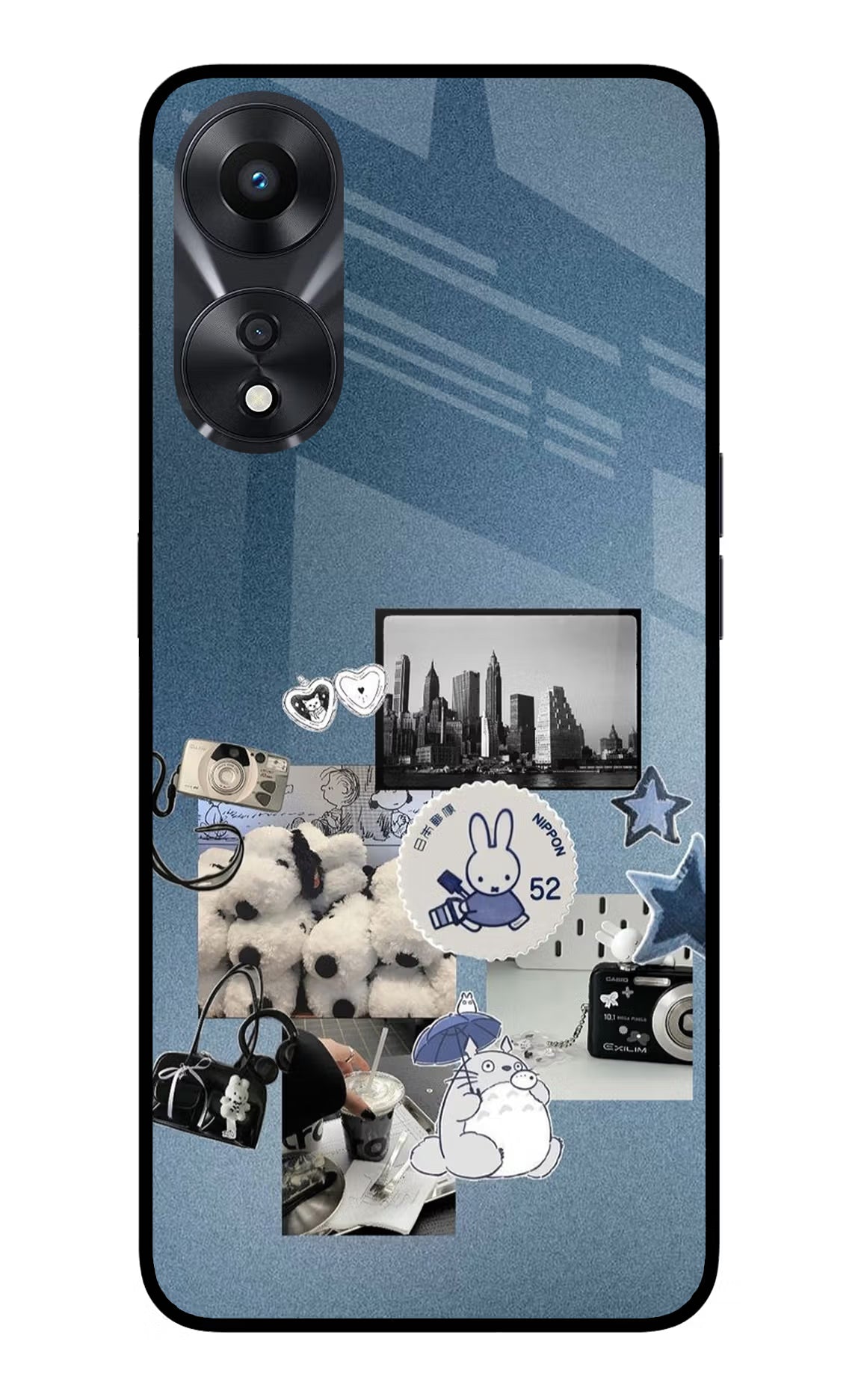 Miffy Oppo A78 5G Glass Case