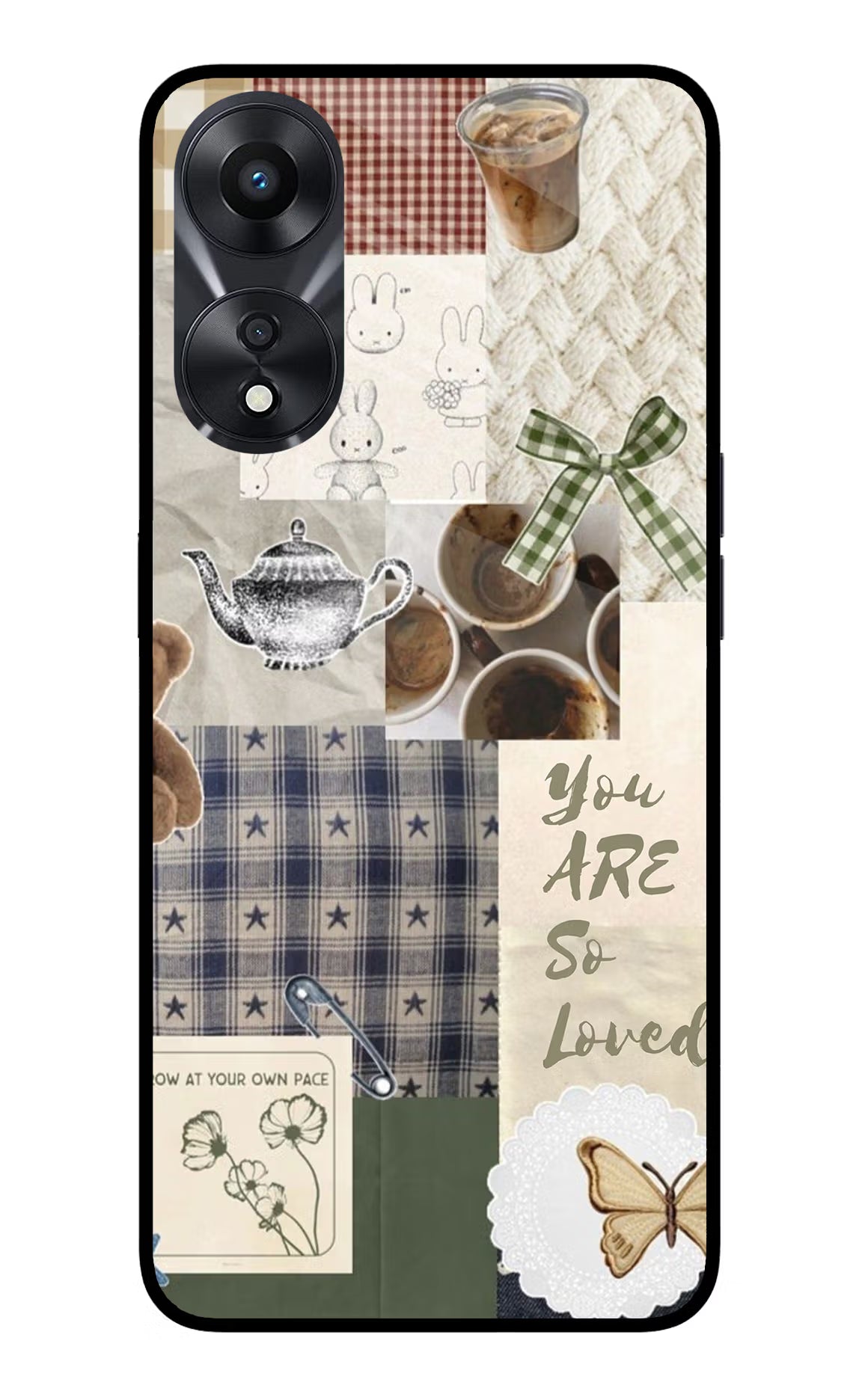 Cookie Oppo A78 5G Glass Case
