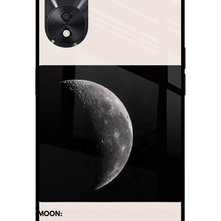 Moon Phase Oppo A78 5G Glass Case