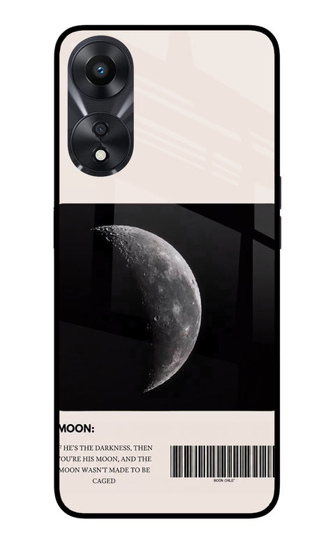 Moon Phase Oppo A78 5G Glass Case