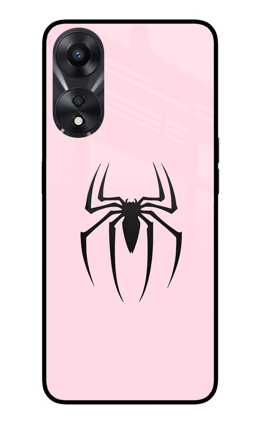 Peter Symbol Oppo A78 5G Glass Case