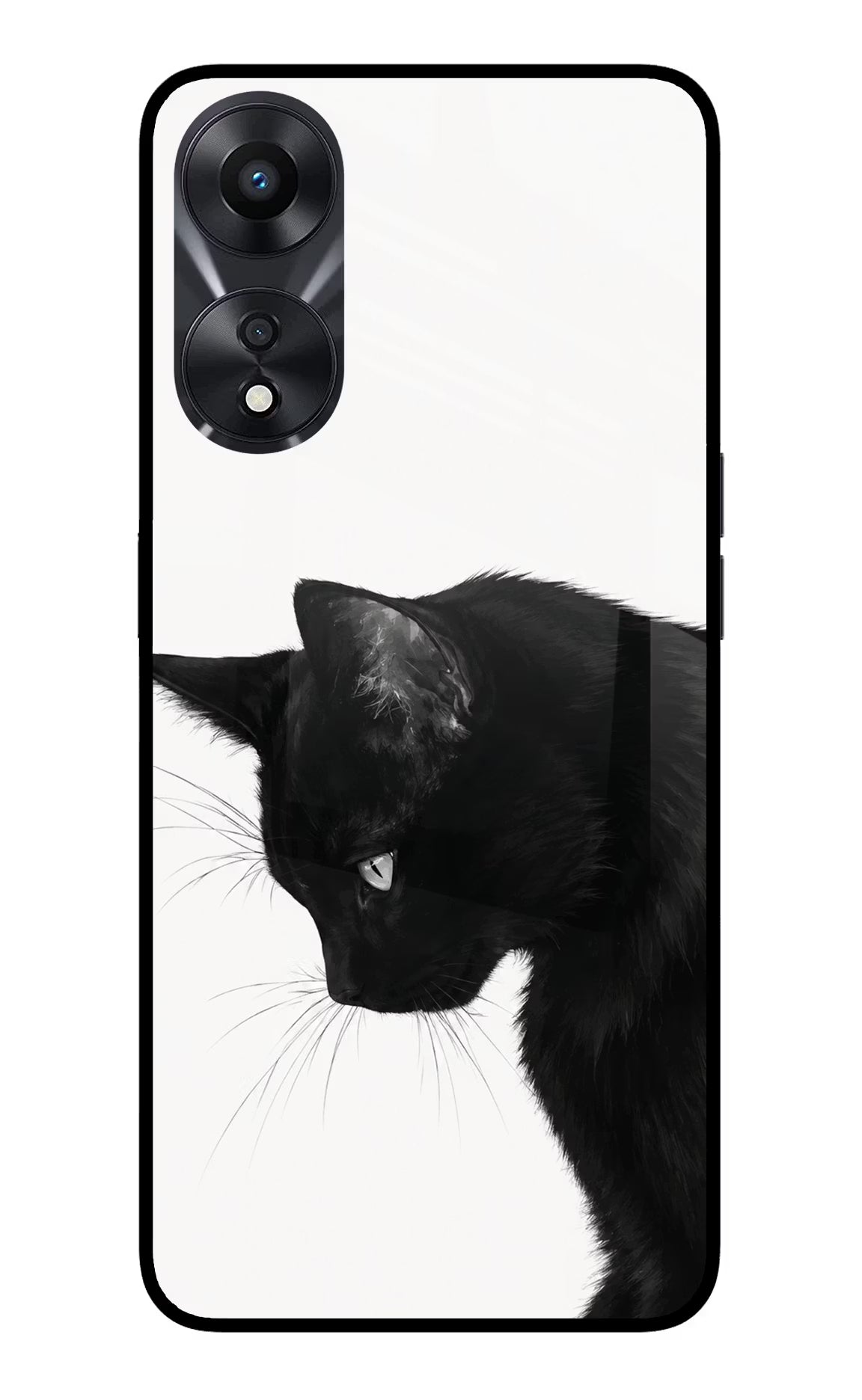 Shadow Gaze Oppo A78 5G Glass Case