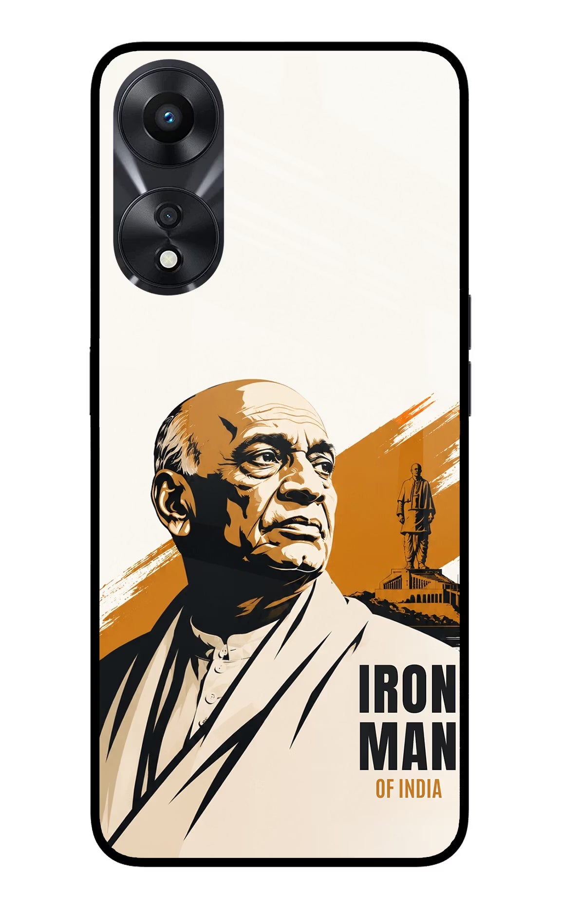 Chandrashekhar Azad Fearless Oppo A78 5G Glass Case