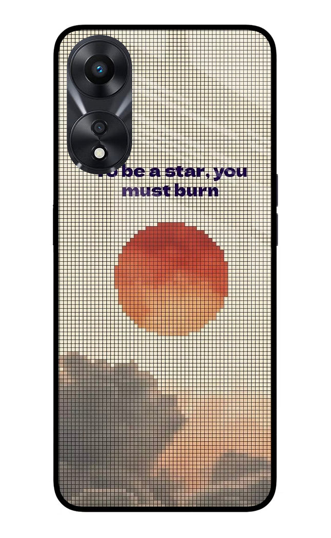 Pixel Sun Oppo A78 5G Glass Case
