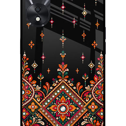 Noir Mehfil Oppo A78 5G Glass Case