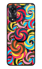 Spiral Pattern Oppo A78 5G Pop Case by Casekaro