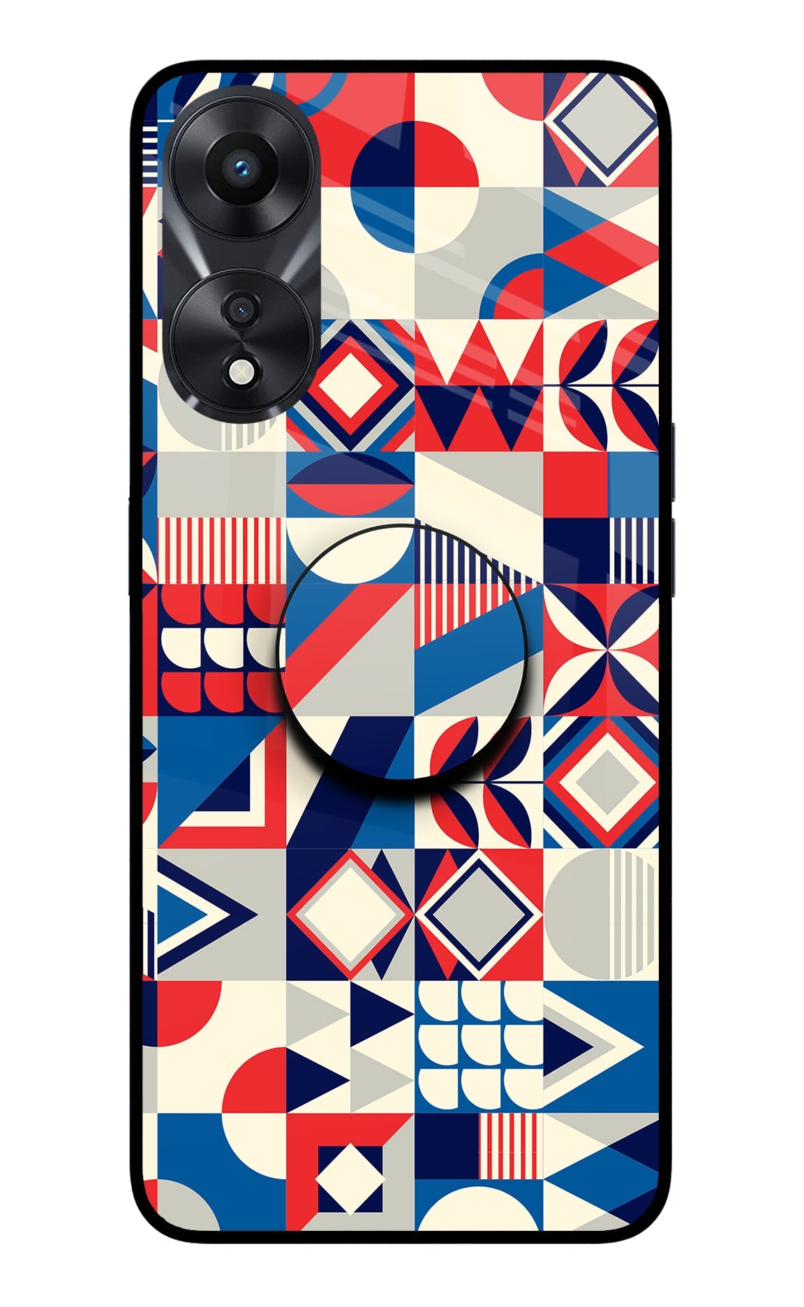 Colorful Pattern Oppo A78 5G Pop Case