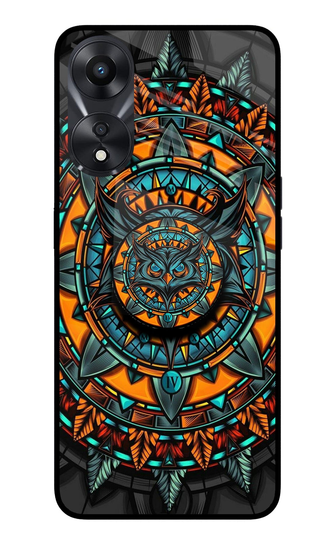 Angry Owl Oppo A78 5G Glass Case