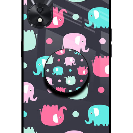 Baby Elephants Oppo A78 5G Pop Case by Casekaro