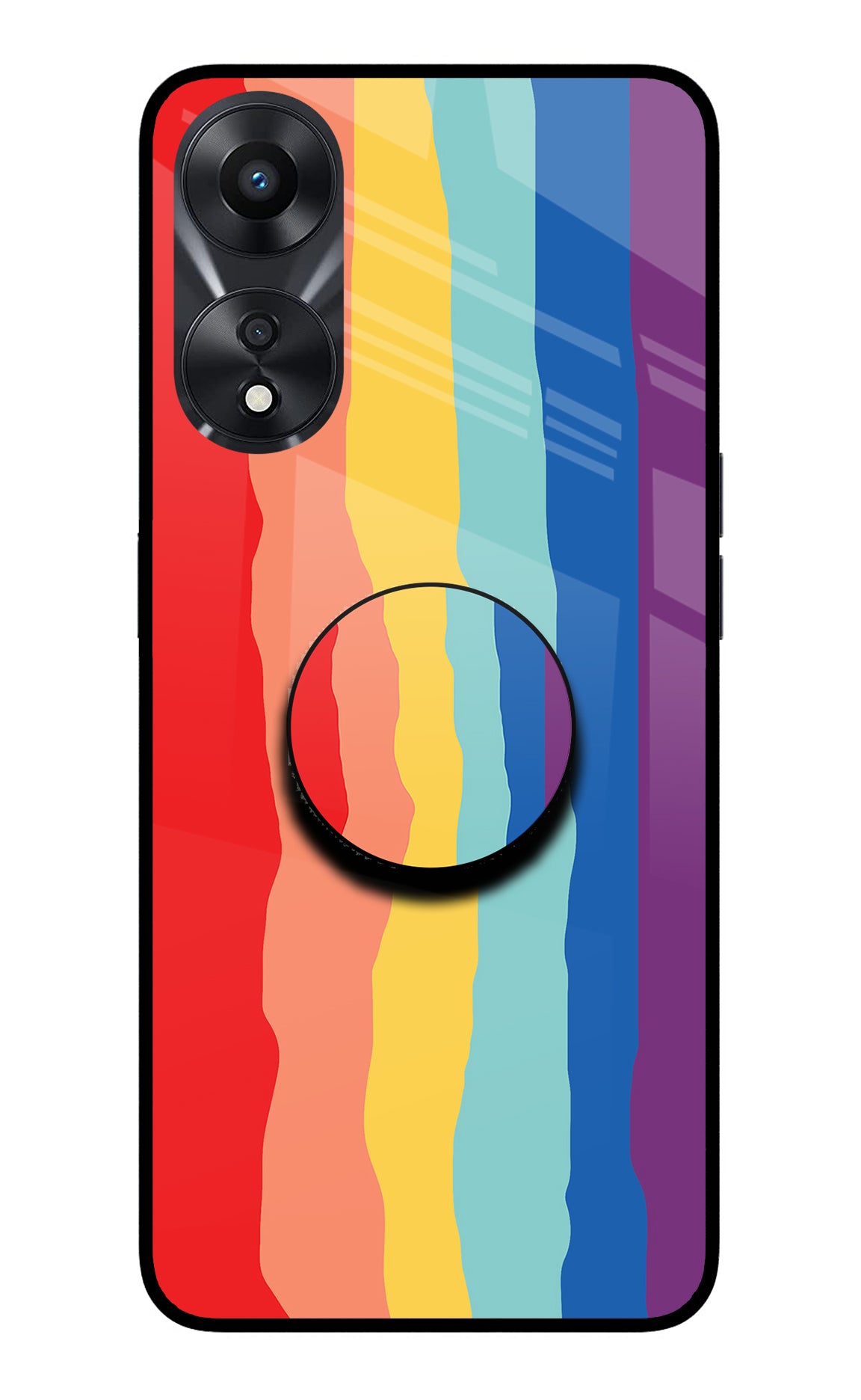 Rainbow Oppo A78 5G Pop Case