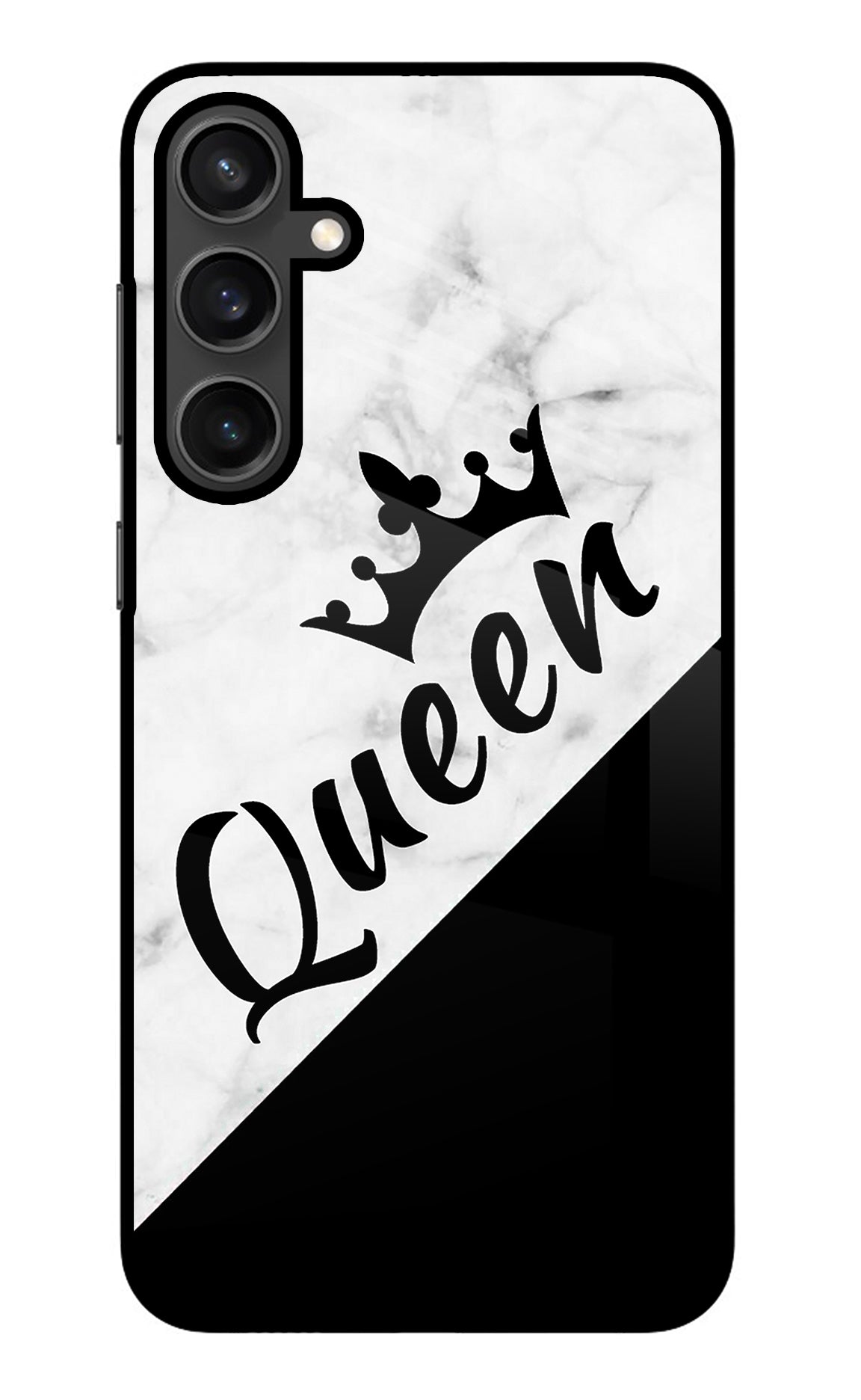 Queen Samsung S23 Glass Case