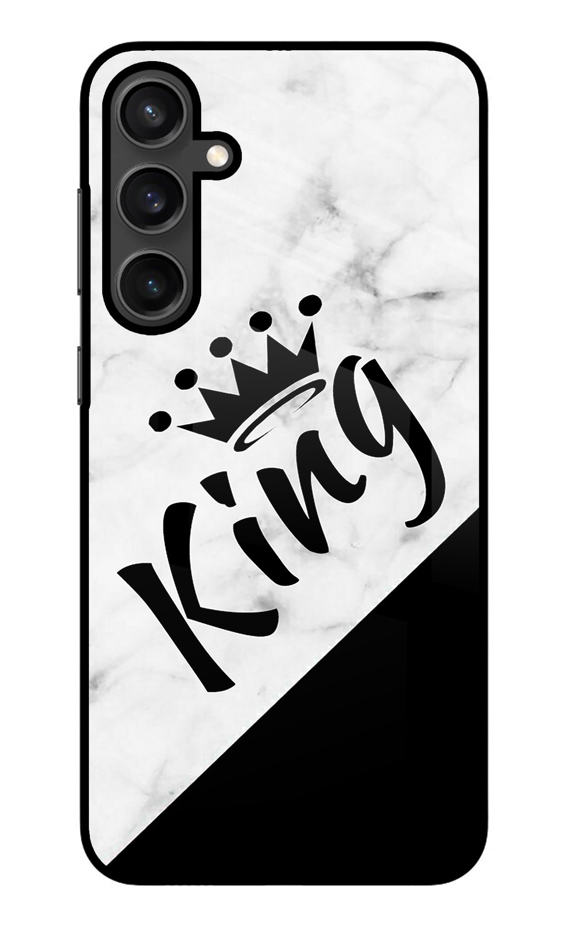 King Samsung S23 Glass Case