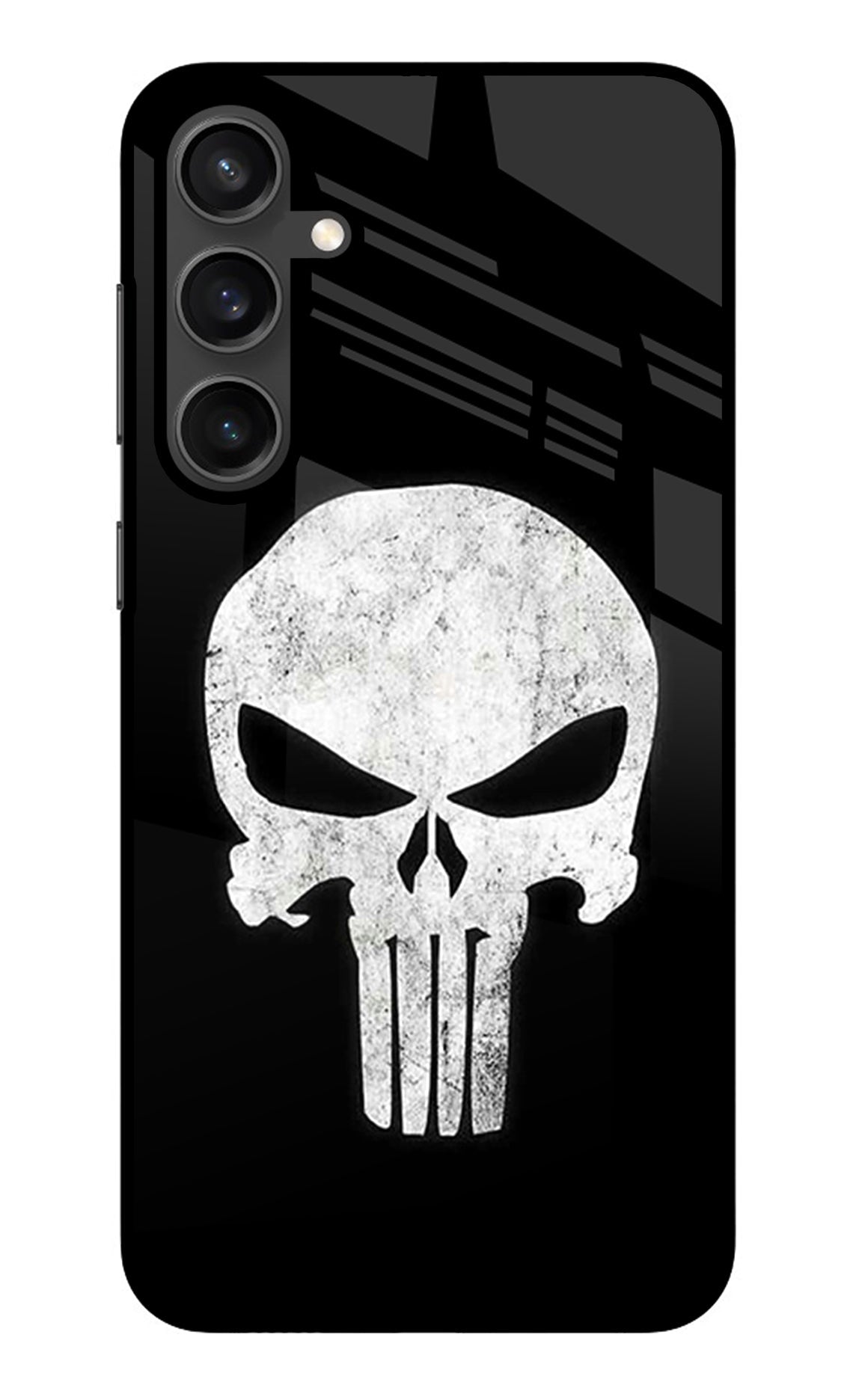 Punisher Skull Samsung S23 Glass Case