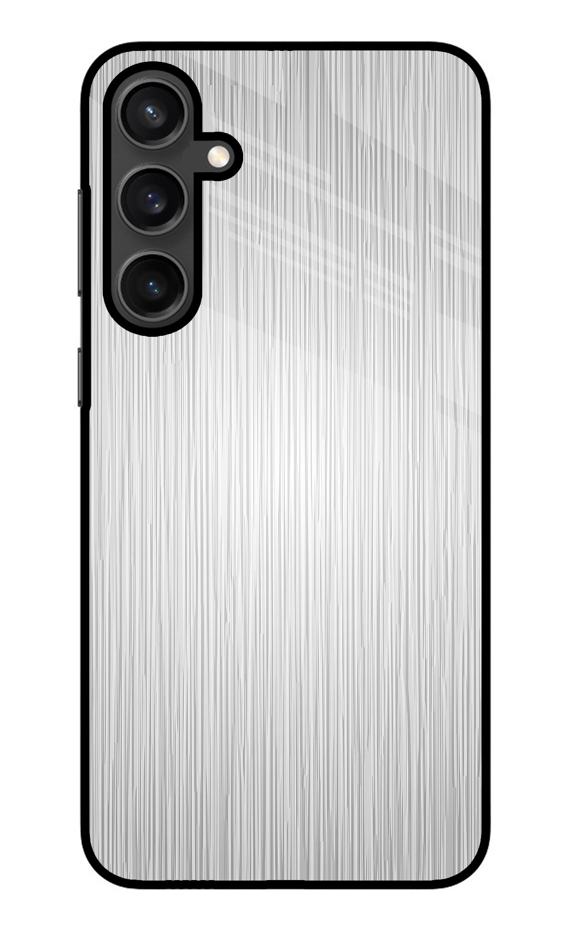 Wooden Grey Texture Samsung S23 Back Cover