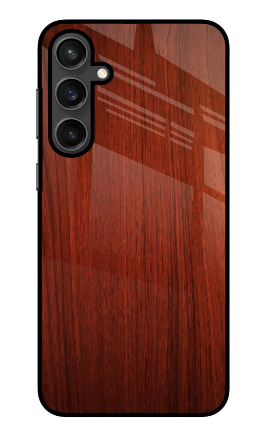 Wooden Plain Pattern Samsung S23 Glass Case
