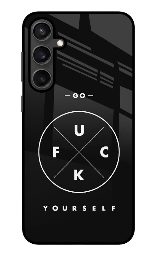 Go Fuck Yourself Samsung S23 Glass Case