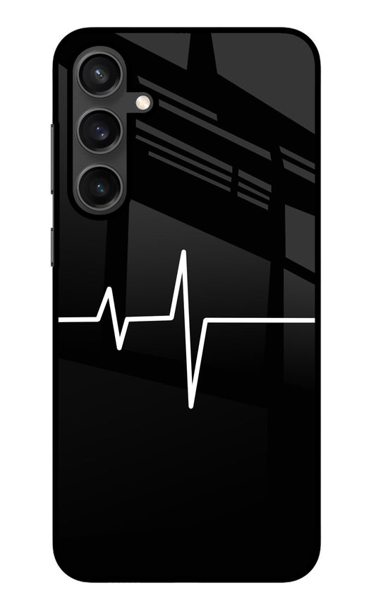 Heart Beats Samsung S23 Glass Case