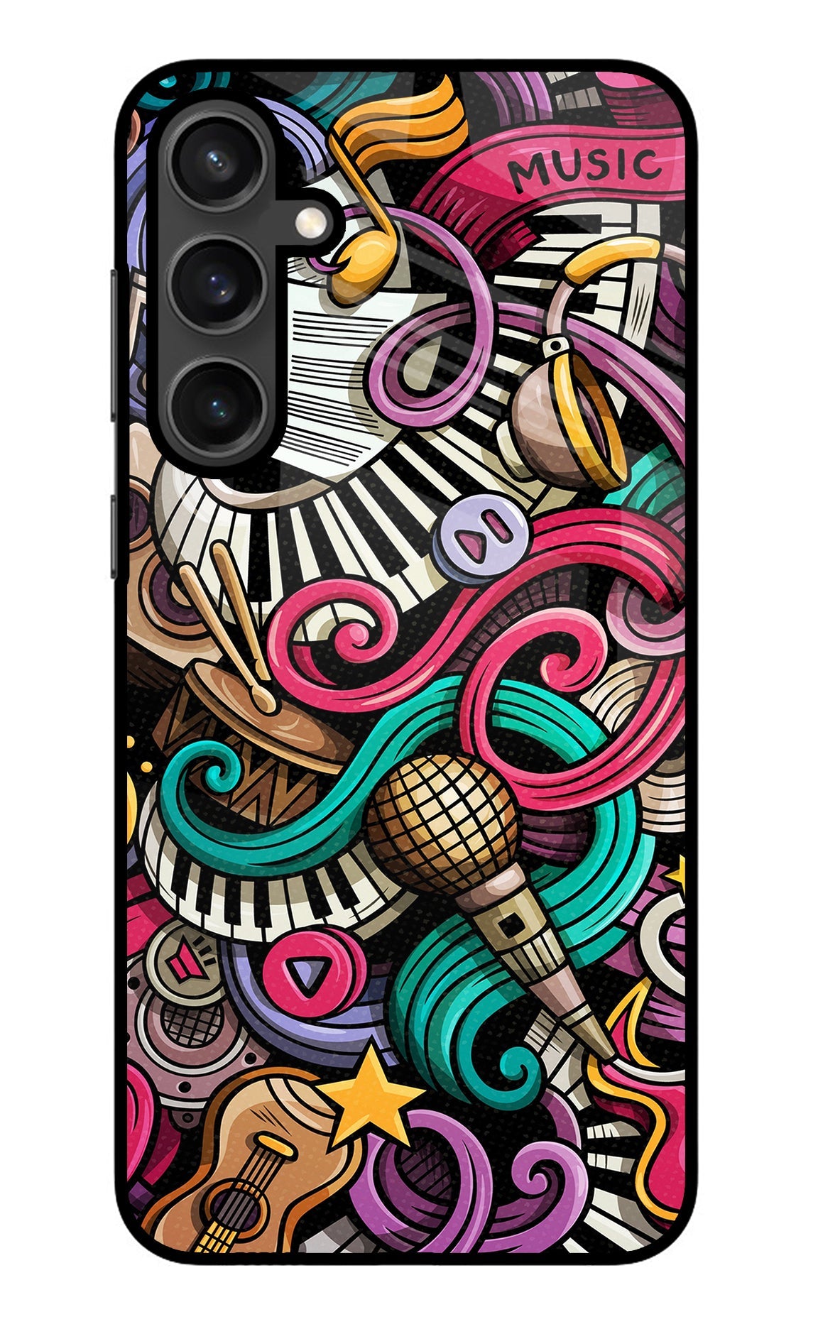 Music Abstract Samsung S23 Back Cover