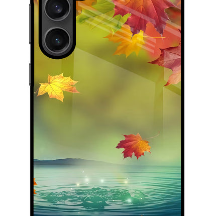 Flowers Samsung S23 Glass Case