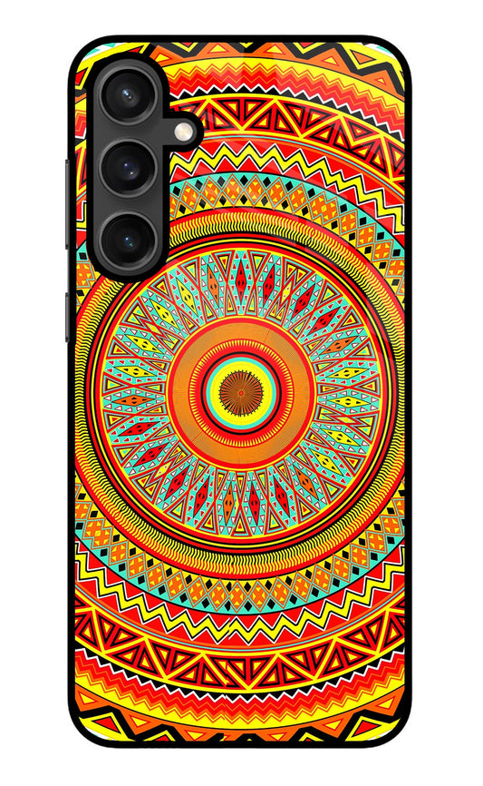 Mandala Pattern Samsung S23 Glass Case