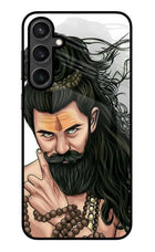 Mahadev Samsung S23 Glass Case Back Cover by Casekaro
