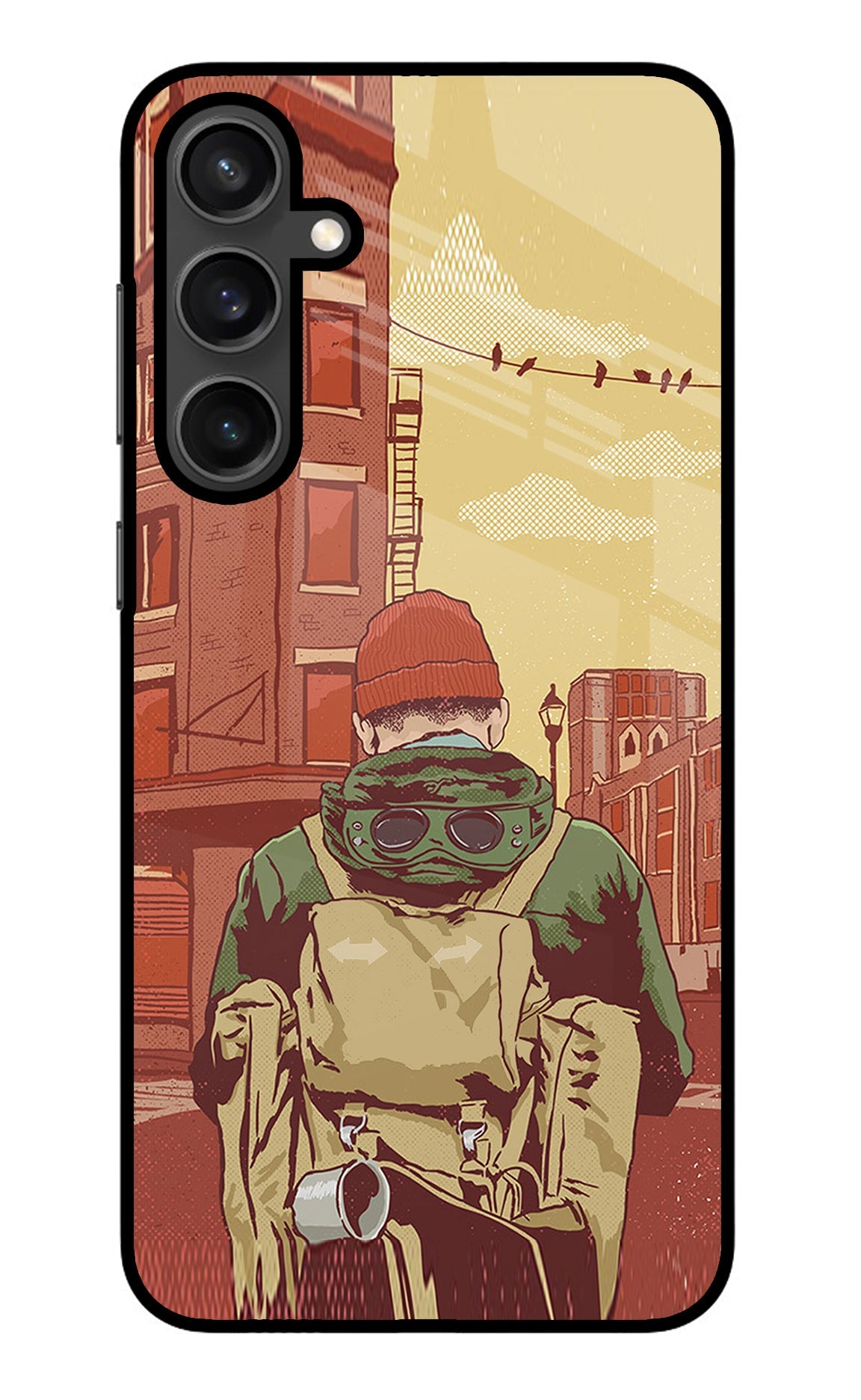 Adventurous Samsung S23 Glass Case